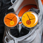 hands on ace jewelers x nomos metro neomatik orange watches 6888b0dc73e4a