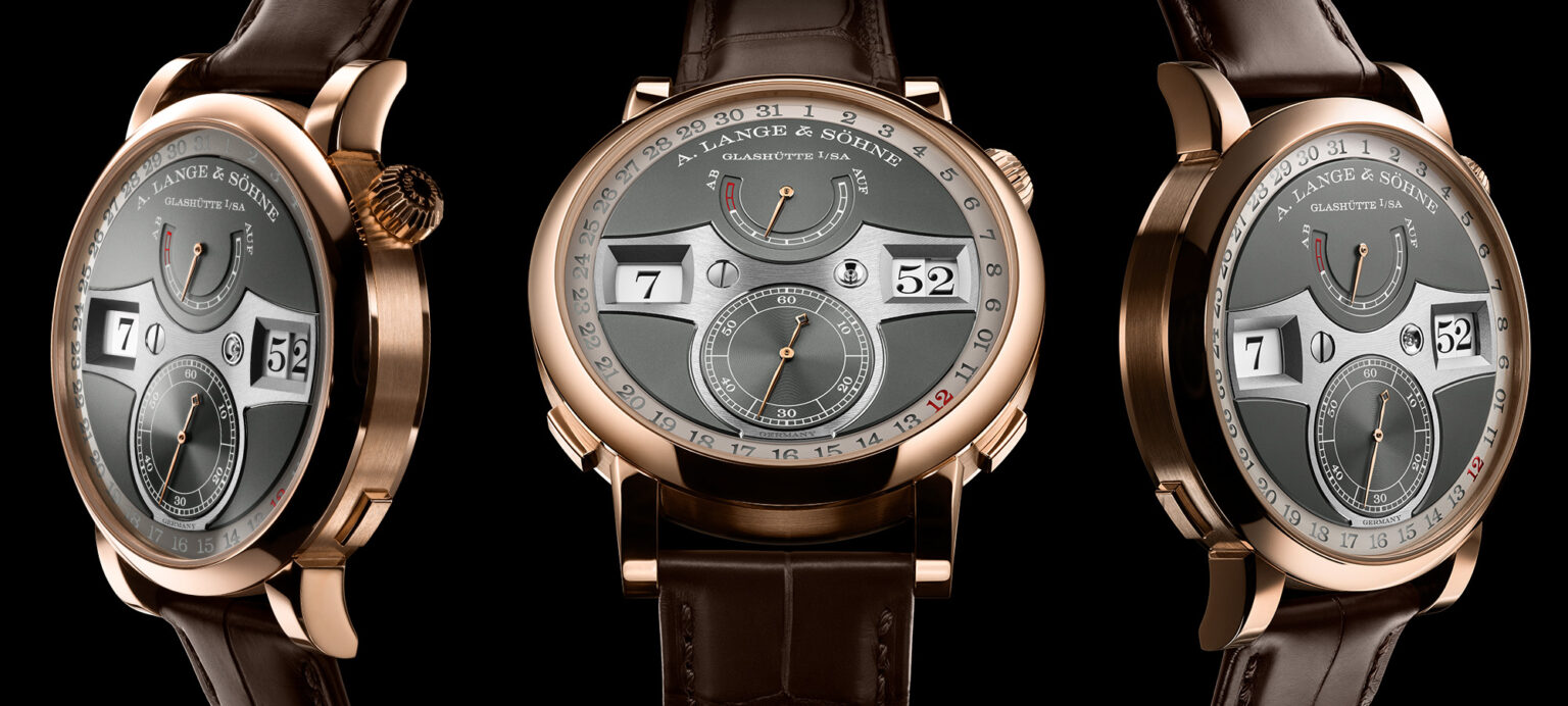 new release a lange sohne zeitwerk date in 18k pink gold 6888b03ae9d9c