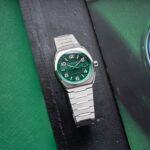 going hands on with the brand new farer integra viridis with a malachite dial 689dde67befae