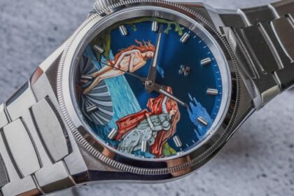 hands on ifl watches x venezianico arsenale venus watch with painted dial 68a57321a4ae9