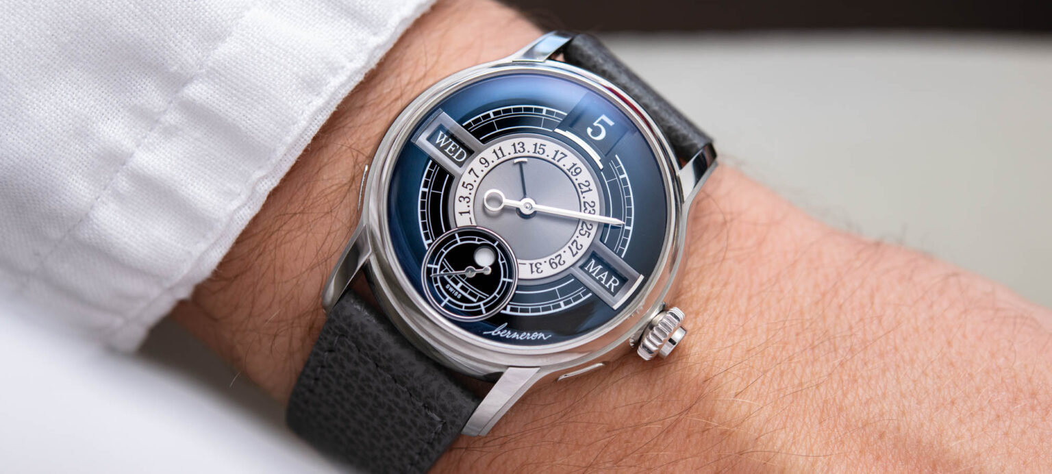 hands on berneron quantieme annuel watch 68cbaed847128