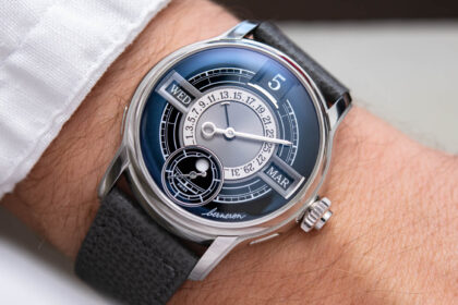 hands on berneron quantieme annuel watch 68cbaed847128