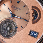 hands on glashutte original panolunartourbillon platinum watch in iron ore 68d78c5c31e3f