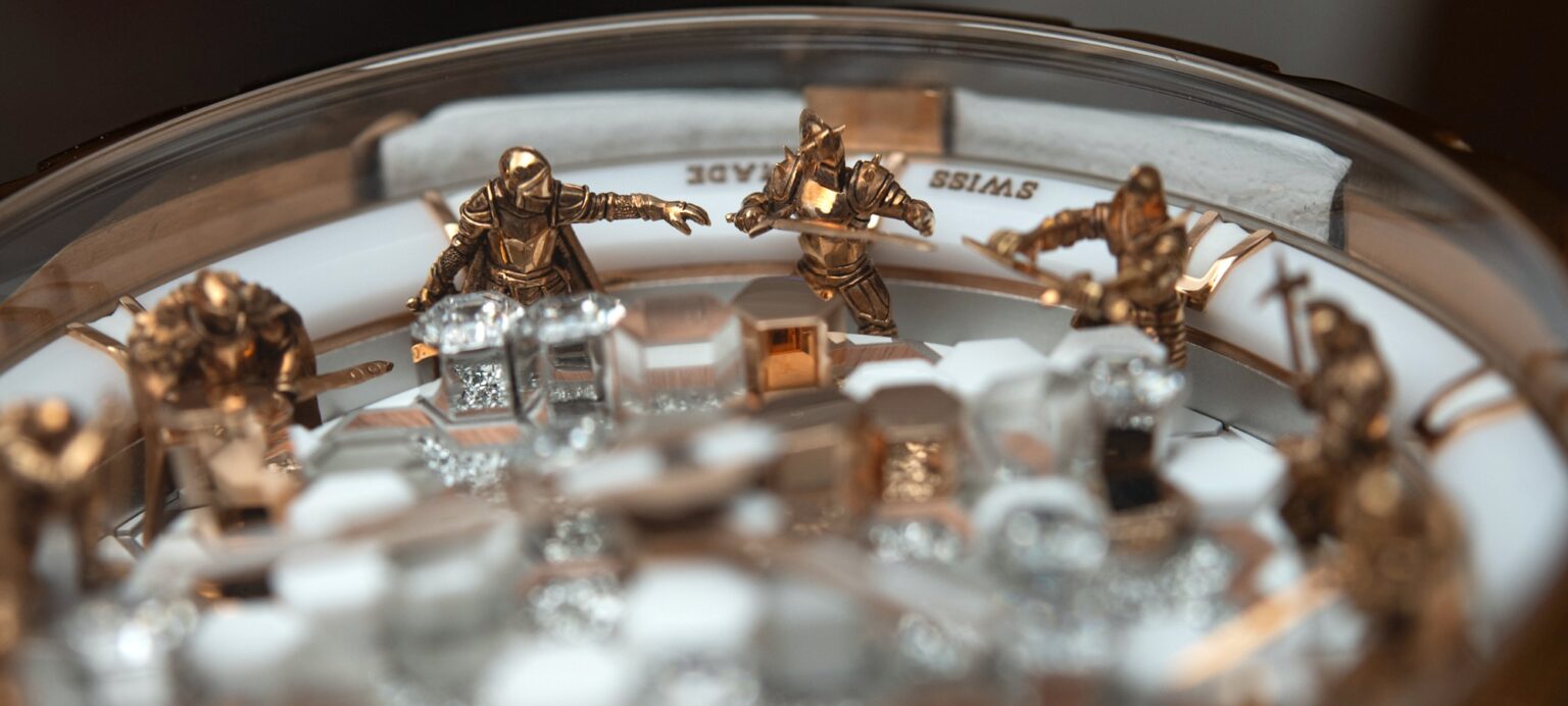hands on roger dubuis excalibur knights of the round table the enchanter merlin watch 68d2464bb6a31