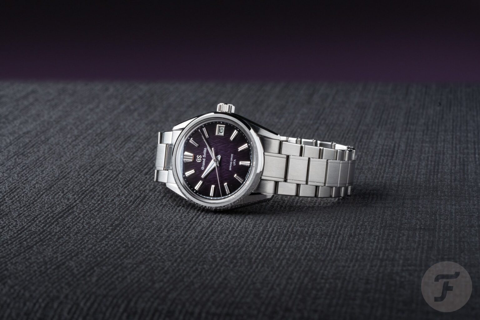 hands on the new grand seiko slgb005 with a mesmerizingly beautiful purple dial 68d4cd35de4b1