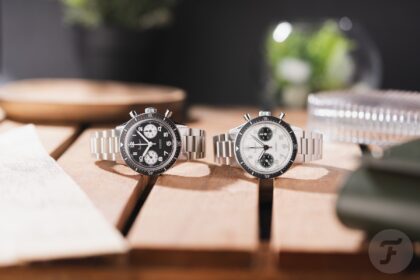 hands on with two handsome hanhart 415 es panda chronographs 68d0d8a73f4c3