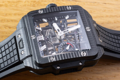 hands on hublot square bang tourbillon 4 day power reserve 3d carbon watch 68df755ce6ca2