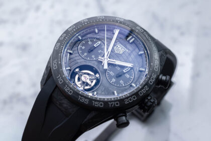 hands on limited edition tag heuer carrera chronograph tourbillon extreme sport th carbonspring watch puts material expertise front and center 6900b11f5809e