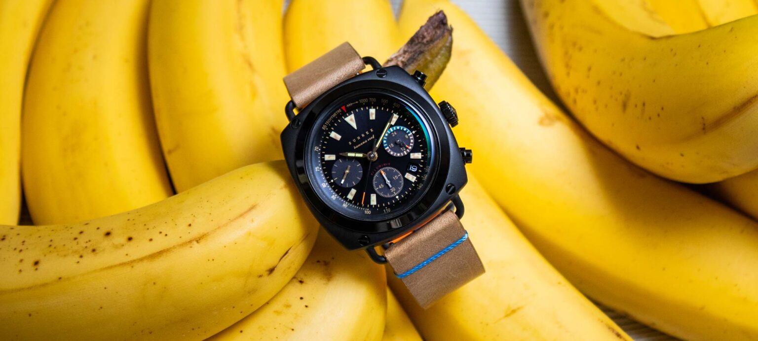 hands on sunrex banana reef solar chronograph watch 68f48d5fb887f