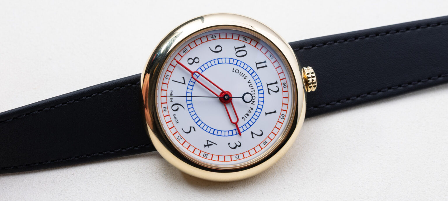 hands on the louis vuitton monterey pays tribute to a seminal 1988 watch 68e369de27a09