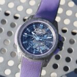 hands on with the norqain wild one skeleton 42mm purple 68dd18ac4fcc0