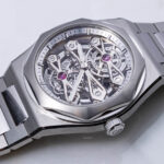 hands on debut the girard perregaux laureato three gold bridges watch merges two of the brands iconic designs 691da411832d0