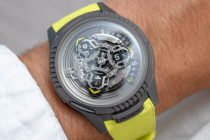 hands on debut ulysse nardin and urwerk create the ur freak watch 691df874b5713