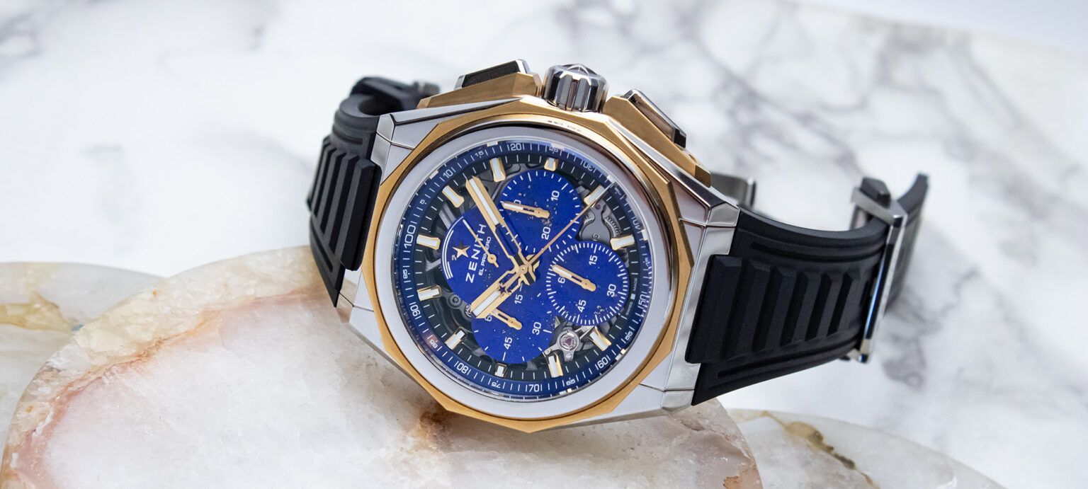 hands on debut zenith defy extreme lapis lazuli watch brings regal color to an aggressive design 691ecb6556388