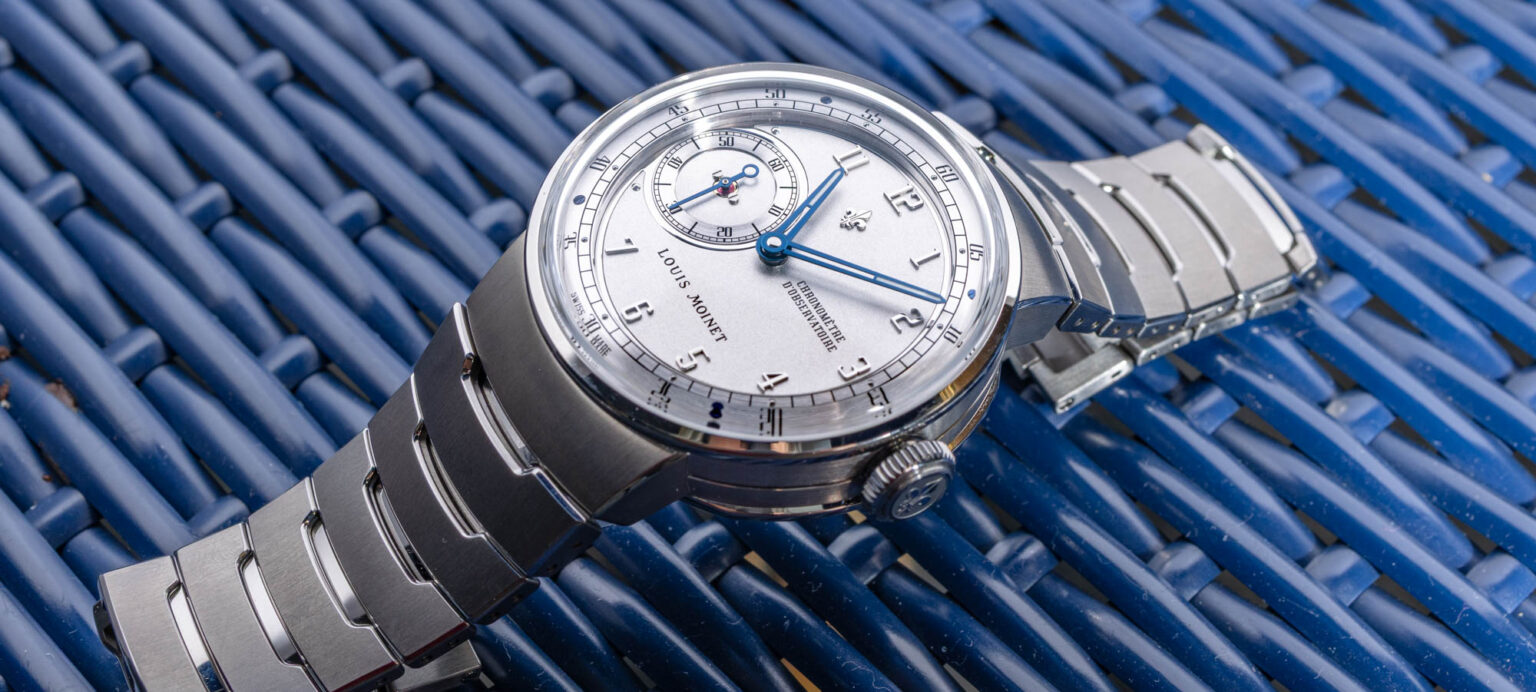 louis moinet 1806 chronometre dobservatoire watch hands on introduces retro fresh functional new brand look 69104addccd55