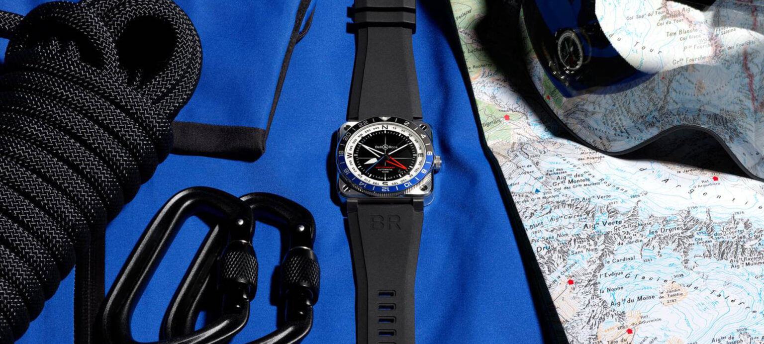 new release the bell ross br 03 gmt compass turns flight instrument into a gmt watch 6905f71fb11ca