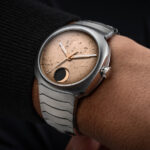 new release the h moser cie streamliner perpetual moon concept meteorite watch doubles down on space themed details 6921b4b240d60