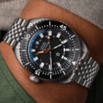 new release the jack mason strat o timer titanium diver gmt watch levels up a fan favorite 690dee4051c45