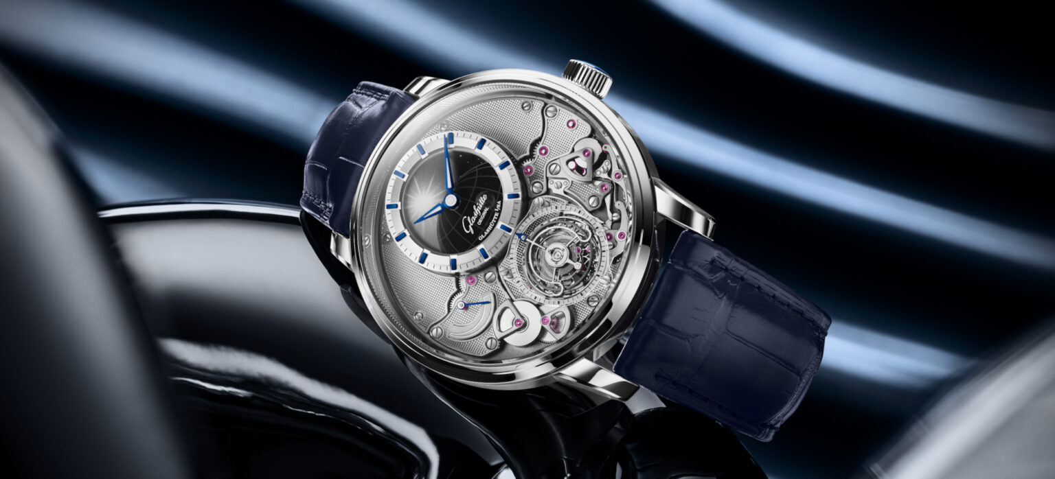 art and engineering unite in the glashutte original senator chronometer tourbillon premiere watch featuring a flyback tourbillon complication 692dae59487ab