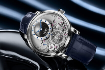 art and engineering unite in the glashutte original senator chronometer tourbillon premiere watch featuring a flyback tourbillon complication 692dae59487ab
