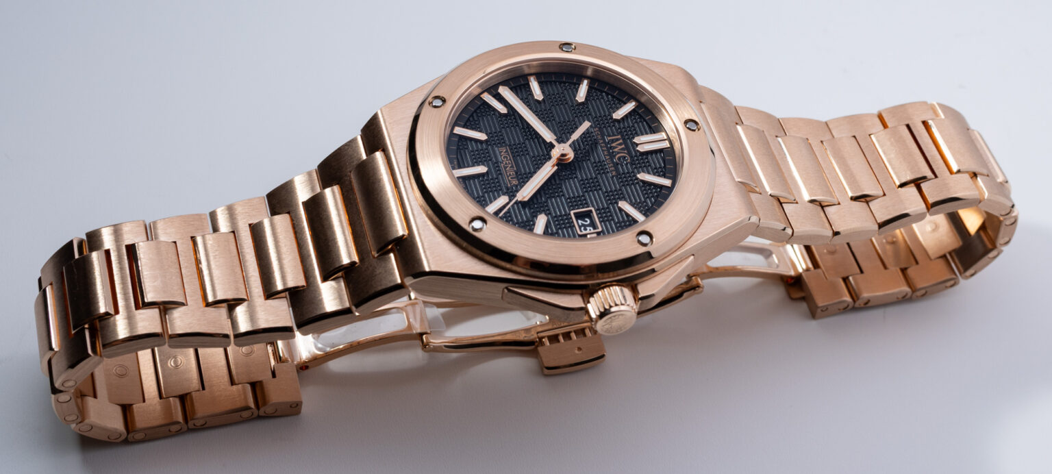 second look iwc ingenieur automatic 42 black ceramic 40 18k gold watches 693bcc85dba44