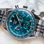 hands on debut tag heuer adds a balanced new 41mm carrera chronograph watch to the glassbox collection 696e1db165cb2