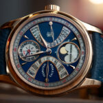 hands on roger dubuis hommage placide perpetual calendar biretrograde watch 69689f569c517
