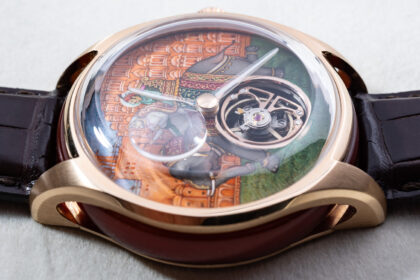 titan nebula jalsa tourbillon high end indian watch with a hand painted dial honoring jaipur 696622522dcec