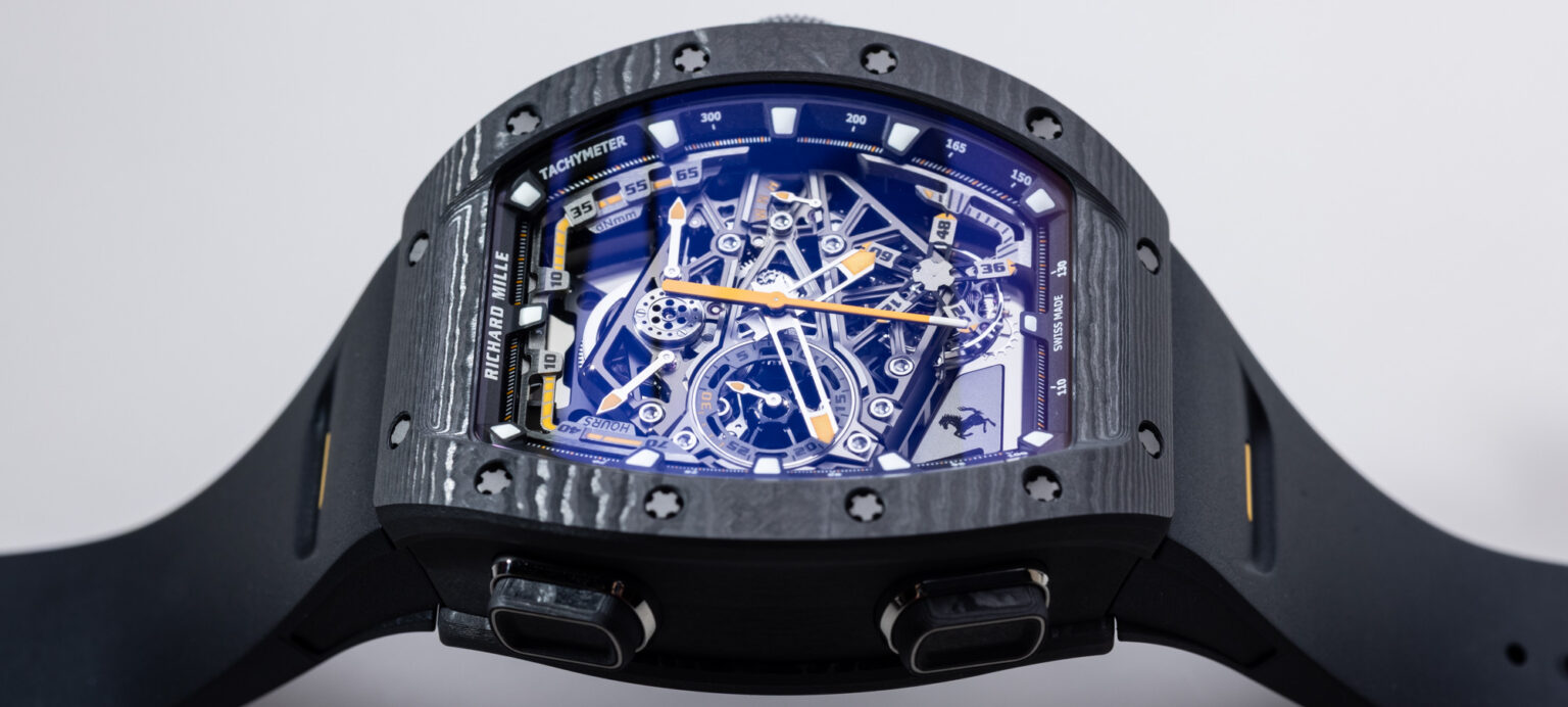 richard mille rm 43 01 tourbillon split seconds chronograph ferrari watch hands on a supercar you can wear 6a2a5db85d4c7