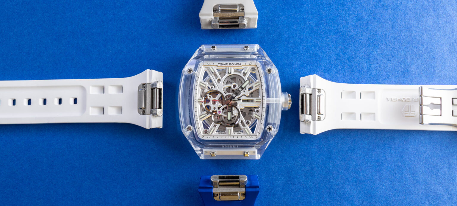 tsar bomba light matter review a surprisingly beautiful affordable tonneau shaped sapphire watch 6a22749426351